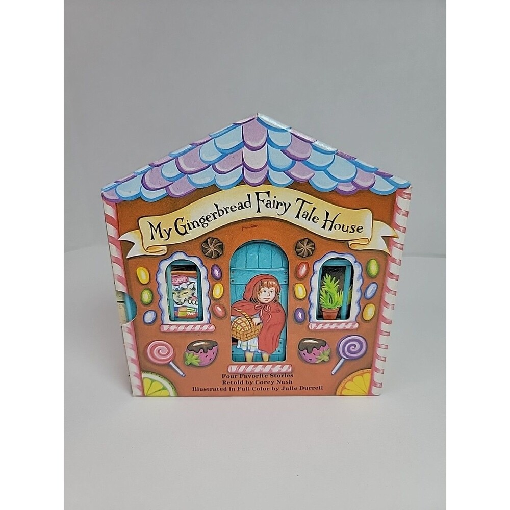 My Gingerbread Fairy Tale House Corey Nash 1988 Warner Juvenile Books Board Book